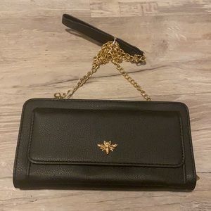 Black Vegan Bee Handbag
